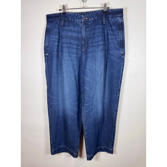 NWT Banana Republic womens mid rise luxe jean mid rise straight 33/16 MSRP $120 - Picture 2 of 12